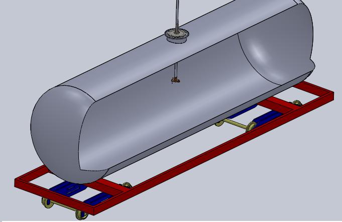 Railway car oil tank washing system